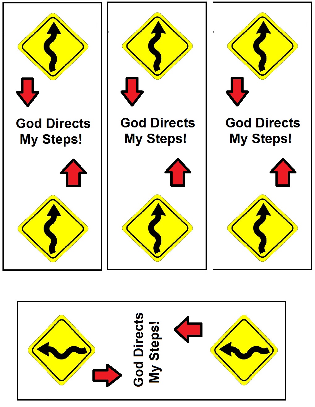 Church House Collection Blog: God's Road Signs Sunday School Lesson